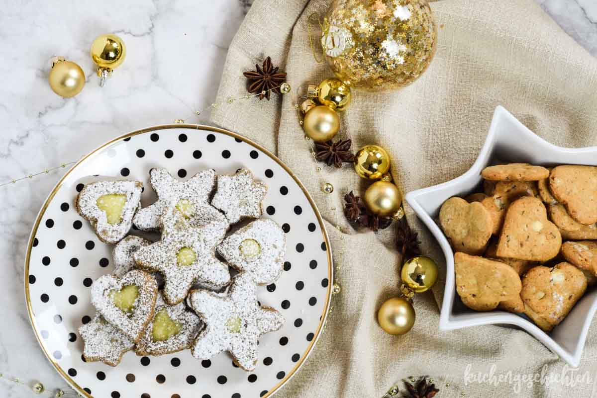 Mohn-Zitronen-Doppeldecker-Plätzchen | kuchengeschichten Mohn-Zitronen-Doppeldecker-Plätzchen | kuchengeschichten