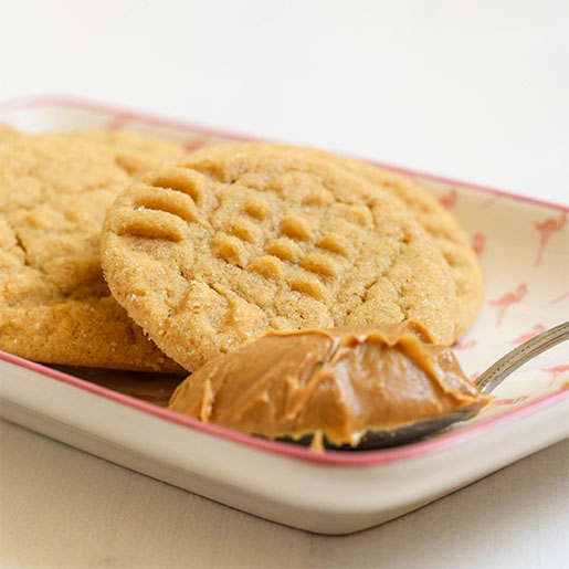 Erdnussbutter Cookies | kuchengeschichten