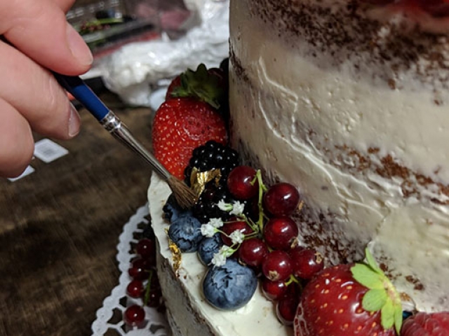 Naked Cake - Hochzeitstorte | kuchengeschichten
