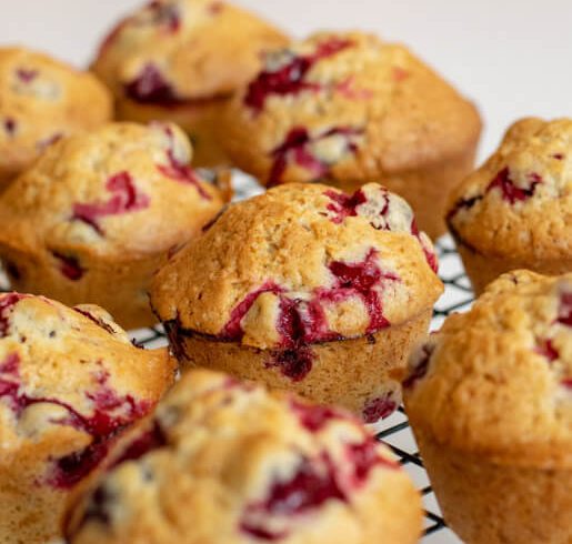 Cranberry-Orangen-Muffins | kuchengeschichten