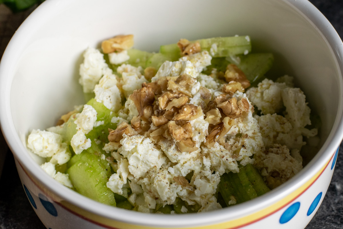 Einfach nur Gurkensalat. - kuchengeschichten