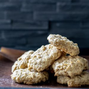 Haferflocken Cookies mit brauner Butter | kuchengeschichten