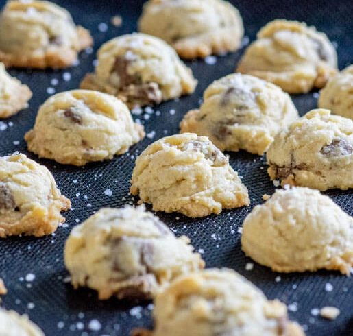 Mini Schokocookies | kuchengeschichten