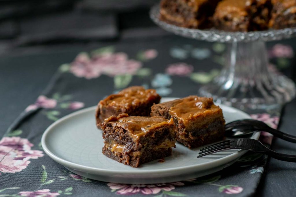 Dulce de Leche Brownies | kuchengeschichten