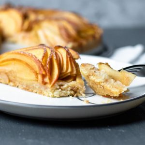 Apfelkuchen mit Amarettinis | kuchengeschichten